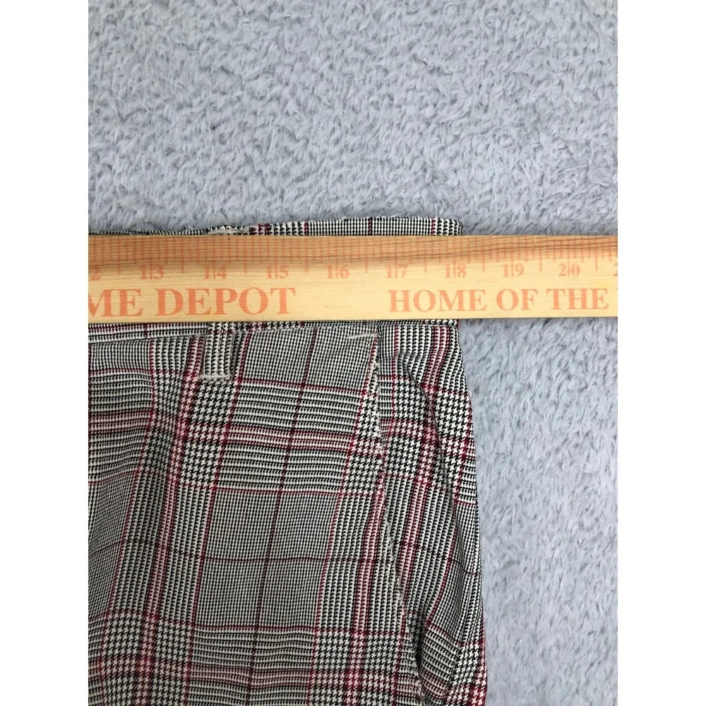 Y2K G-Star Raw Pants Men 36x30 (Tag 34x32) Multicolor Glen Plaid Distressed